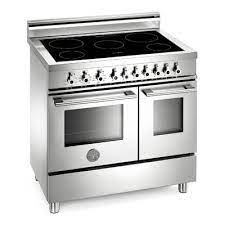 Bertazzoni Serie Professional W90 Ind Mfe Ix Cucina Cm 90 Inox Doppio Forno Eletrico Piano A Induzione Fornello Cucine Piani Cottura
