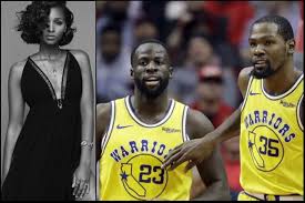 Still engaged to his girlfriend monica wright? Kevin Durant S Ex Girlfriend Ashley Camp Laughs At Draymond Calling Him A Bitch Blacksportsonline