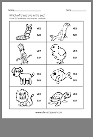 Pin By Ayesha Ansari On Maths Sea Animals Preschool Preschool Worksheets Preschool Kids