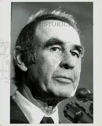 1982 Press Photo Senator Harrison Williams, Democrat, New Jersey