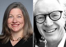 Renata kobetts Miller and Thomas Peele, NEH grant directors