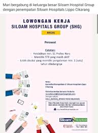 Check spelling or type a new query. Loker Perawat Siloam Hospital Lippo Cikarang