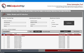 If you upgrade from windows 7 or windows 8.1 to windows 10, some features of the installed drivers and software may not work correctly. Driver Automation Tool Msendpointmgr