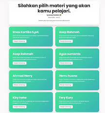 Apakah data yang diinput di aplikasi e learning? Download Source Code Aplikasi E Learning Gratis Gratis