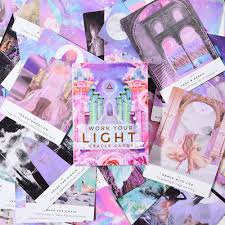 44 Pcs Oracle Tarot Cards Sheets Work Your Light Oracle Card Board Deck Games Palying Cards Game Entertainment Board Games Aliexpress