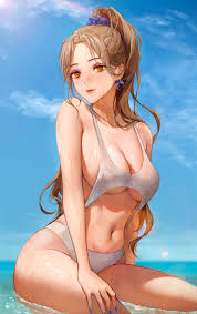 Summer At The Beach Hentai - Genshin Impact Hentai