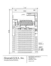 Seating Plan For Boardman Movies 7 Boardman Ohio