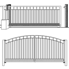 I'm going to build masonry columns covered in stone veneer to support the gate. Diy Driveway Gate Help Center Electric Driveway Gate Installation Information Gate Construction Diagrams Gate Automation Faq