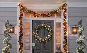 All i did to hang the garland was wrap the wire garland around the hook. How To Hang A Garland Pottery Barn