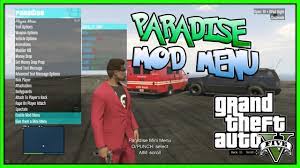Xbox one mods are possible, kinda. Gta 5 Online Paradise Sprx Update Mini Mod Menu For All Player 1 26 1 27 Ps3 Gta V Mods Youtube