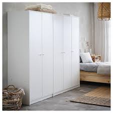 Kleppstad Kleiderschrank Mit 3 Turen Weiss Ikea Kleiderschrank Kleiderschrank Weisse Turen