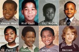 Rappers As Kids Eminem Lil Wayne Kid Cudi