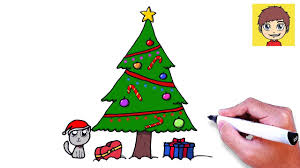Ý tưởng làm sân khấu này của đức tổng giám mục tổng giáo phận. Cach Váº½ Cay Thong Noel Cho Ngay Lá»… Giang Sinh Youtube