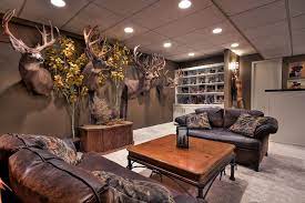 Man cave hunting trophy room. Trophy Room Alberta Outdoorsmen Forum Camo Living Rooms Trophy Rooms Living Room Decor