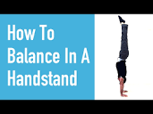 How To Balance In a Handstand - YouTube