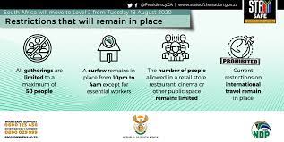 President cyril ramaphosa's announcement that sa will move to lockdown level 2 from midnight on monday is welcomed as a step in the right direction moving to level 2 is welcomed but people must not think this is the end of the fight against the pandemic. Tag Travel Assignment Group On Twitter While The Move To Level 2 Allows For The Easing Of Certain Lockdown Regulations A Number Of Restrictions Must Remain In Place To Protect Public Health