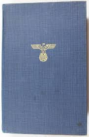 Mein kampf, volksausgabe 1935, whw spende reichsschrifttumskammer. Mein Kampf Volksausgabe 1943 In Lateinschrift Heeresadler Militaria Reisig