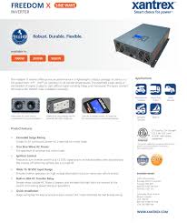When equipped with a remote control, the prowatt sw series has the ability to provide automatic ignition lockout shutting down the inverter's output when the vehicle's ignition is not engaged. Xantrex Inverter S A W Technology The Solar Power Source