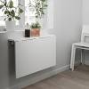 You cannot fit 2 standard size chairs side by side with this. 1