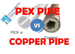 Copper will survive fire before pex. Difference Between Pex Pipe And Copper Pipe