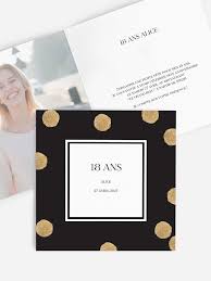 Souhaiter ses 18 ans à un jeune peut prendre diverses formes. Invitation Anniversaire 18 Sparkling Dots