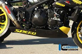 Triumph speed triple 1050 2011 exhaust shield cover left. Speed Triple 2011 Ilmberger Carbon