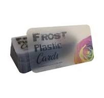 Frosted Plastic Business Card