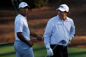Phil mickelson saves par with amazing flop shot at deutsche bank championship. Tiger Woods Promises Some Trash Talk For Event With Phil Mickelson Tom Brady Peyton Manning The Japan Times