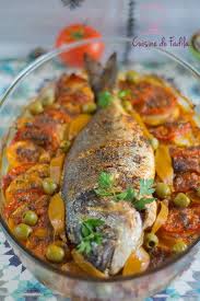 Daurade A La Chermoula Au Four Recette Recette Daurade Recette Dorade Tajine Poisson