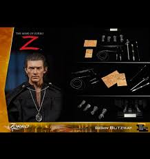 Antonio banderas is wonderful as zorro. Zorro Aus Dem Film The Mask Of Zorro Von Blitzway Antonio Banderas Sixth Scale Reihe