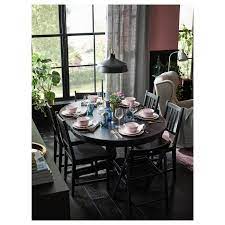 Visit us to choose which style and colour suits your home the best. Ingatorp Extendable Table Black 110 155 Cm Ikea
