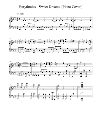 Sweet dreams are made of this cover. Eurythmics Sweet Dreams Are Made Of This Piano Cover Tranposed To A Flat Major Sheet Music For Piano Solo Musescore Com