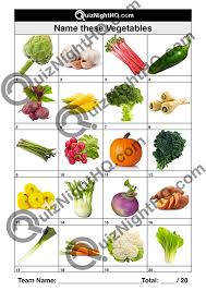 This list includes botanical fruits such as pumpkins, and does not include herbs, spices, cereals and most culinary fruits and culinary nuts. Vegetables Quiznighthq