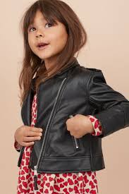 Biker Jacket Black Kids H M Ca Black Kids Biker Jacket Jackets