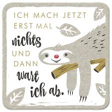 Untersetzer Faultier Jetzt Online Kaufen Schneller Versand Faultier Bilder Faultier Und Witzige Spruche