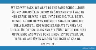 We Go Way Back We Went To The Same School John Quincy Adams Elementary In Sacramento