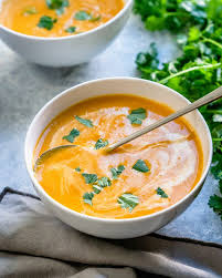 Easy Curried Butternut Squash Soup A Couple Cooks Recipe Butternut Squash Soup Butternut Squash Recipes Curried Butternut Squash Soup