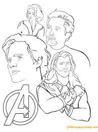 Sadly, all big fans of marvel's mightiest superheroes group will have to wait until next year before they can enjoy the new movie. The Core Avengers Coloring Pages Cartoons Coloring Pages Coloring Pages For Kids And Adults