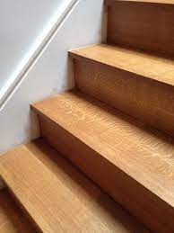 Rift And Quarter Sawn Select White Oak Staircase Nice Shape Looks Like A Lip On These Which Isn T Terrible White Oak Floors White Oak Furniture Oak Floors