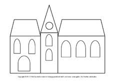 Ein haus basteln ist nicht schwer. Bastelvorlage In Der Grundschule Fensterschmuck Basteleien Weihnachten Feste Und Feiertage Hus Klasse 2 Grundschulmaterial De