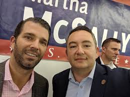 Packed house at the West Valley office with Donald Trump Jr., Kimberly  Guilfoyle, Rep. Martha McSally and Congresswoman Debbie Lesko. Many local  Republican leaders attended as well including Rick Gray, Jay Lawrence,
