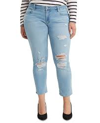 Trendy Plus Size 711 Skinny Ankle Jeans