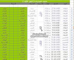جدول ترتيب فرق الدوري التركي الموسم الجديد 2020/2021. Ø¬Ø¯ÙˆÙ„ Ø§Ù„Ø¨Ø±Ù†Ø§Ù…Ø¬ Ø§Ù„Ø³Ø¹ÙˆØ¯ÙŠ Ø¹Ù† Ø·Ø±ÙŠÙ‚ Ø¨Ø±Ù†Ø§Ù…Ø¬ Ø§Ù„Ø¥ÙƒØ³Ù„