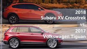 Start here to discover how much people are paying, what's for sale, trims, specs, and a lot more! 2018 Subaru Xv Crosstrek Vs 2017 Vw Tiguan Technical Comparison Youtube