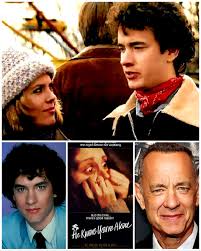 70s - In the 1980 slasher film "He Knows You're Alone," Tom Hanks made his  first-ever big-screen appearance. Though his role was small, it became a  crucial stepping stone in his career.
