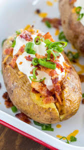 A baked potato takes patience—most how you top your baked potato is a different story and entirely up to you. Perfect Oven Baked Potatoes Recipe Crispy Roasted Video Sweet And Savory Meals