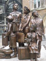 The Kindertransport Statue Liverpool Street Station London Statue Liverpool Street London