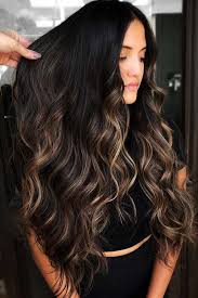Adding highlights to black hair can also be a good way to transition to a lighter color. Loreal Honey Blonde Highlights On Black Hair Novocom Top