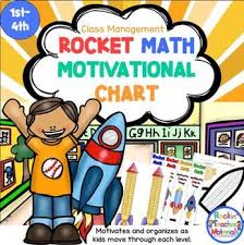 Math Fact Motivational Program Rocket Math Rocks