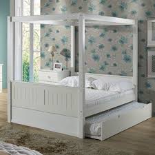 See more ideas about full bed with trundle, trundle, full bed. Rabon Solid Wood Canopy Bed With Trundle By Harriet Bee Full Canopy Bed Full Size Canopy Bed Wood Canopy Bed